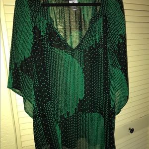 Worthington Sheer tunic